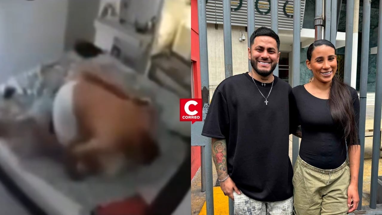 Filtran segunda parte del video de Bryan Torres intentando asfixiar a Samahara Lobatón con una almohada. Composición: Diario Correo.