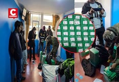 Puno: Detienen a tres presuntos narcotraficantes con 65 paquetes de droga