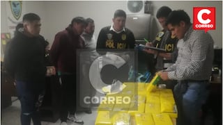 Junín: Exalcalde y dos jóvenes llevaban cocaína  camuflada en sacos de choclos