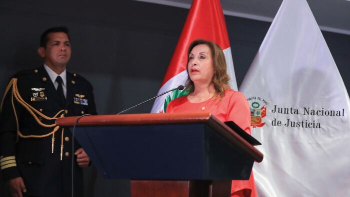 La fiscal de la Nación, Delia Espinoza, cuestionó que el Poder Ejecutivo no haya promulgado la ley que restituye la detención preliminar en casos de no flagrancia. Foto: Gob.pe