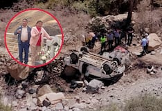 Huancavelica: Hallan sin vida a esposos desaparecidos en un barranco de Huachos