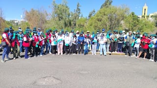 Más de 100 voluntarios en jornada de limpieza del río Chili en Arequipa