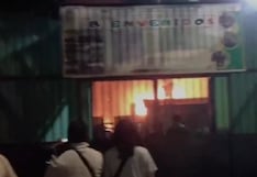 Cercado de Lima: Incendio en almacén del jirón Huancavelica moviliza a bomberos y personal de salud