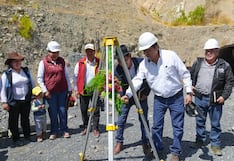 Túnel de Pampamarca: realizan ceremonia de reinicio, pero obras físicas aún no comienzan