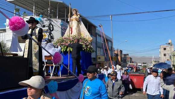 Devoción y fe en las calles de Miraflores. (Foto: GEC)