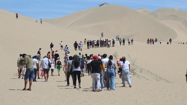 Ica: estudiantes no pagarán ingreso al Área de Conservación Regional Laguna de Huacachina