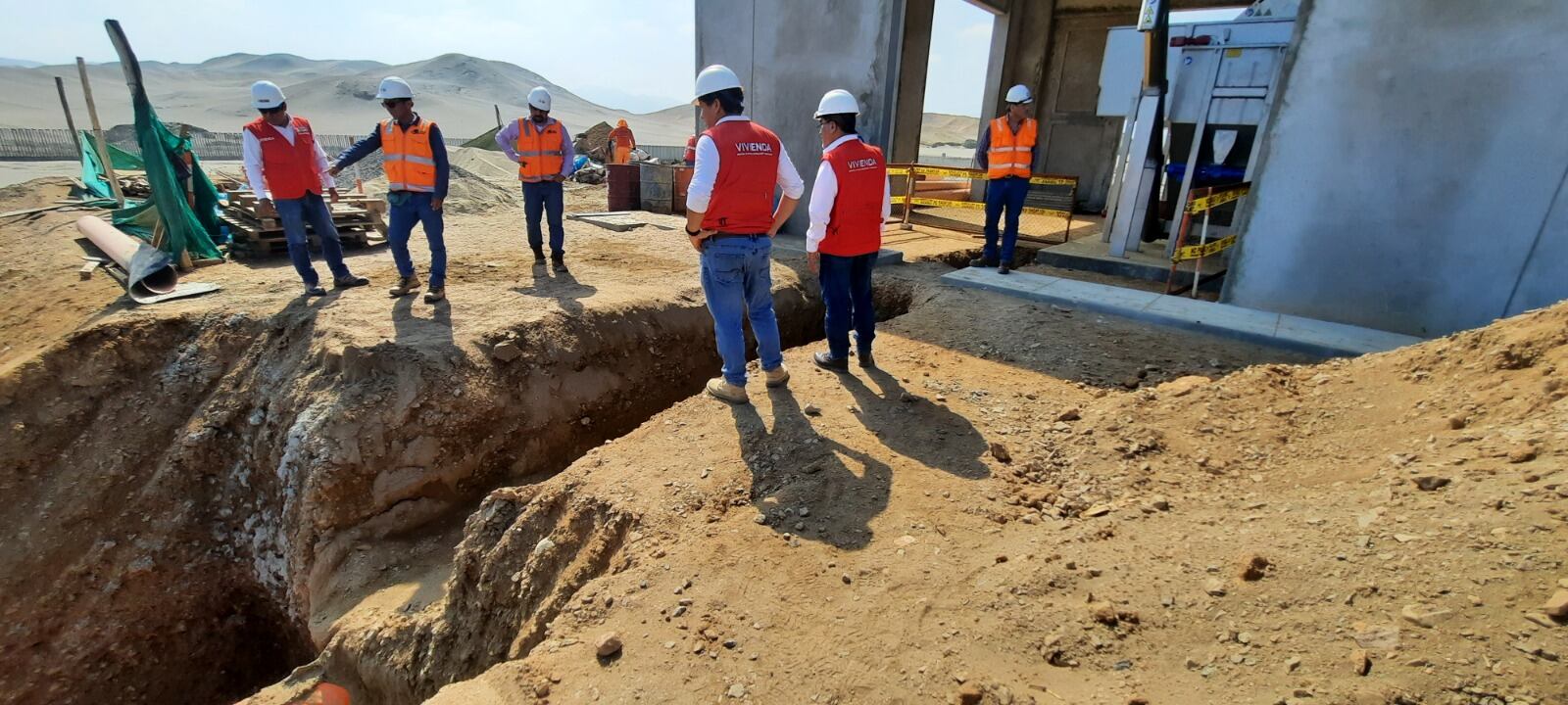 Contraloría detectó deficiencias en el proceso constructivo y falta de seguimiento a la supervisión en obra de saneamiento que se ejecuta en Huarmey.