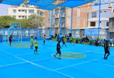 Arequipa: Campo deportivo con iluminación solar para vecinos de Bustamante y Rivero
