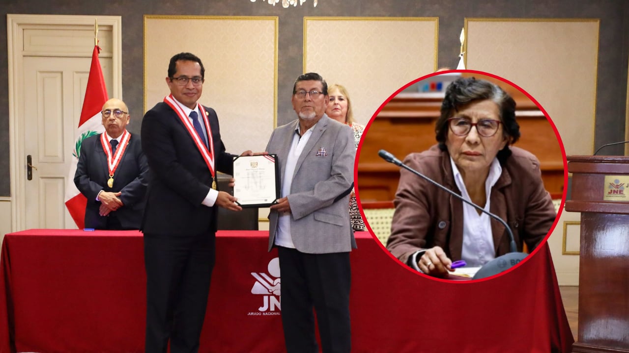 Raúl Espíritu asumirá escaño dejado por Lucinda Vásquez en el Congreso. (Foto: Composición GEC-JNE)