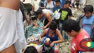 Huaico en Chosica: Diana Sánchez llevó donaciones a damnificados