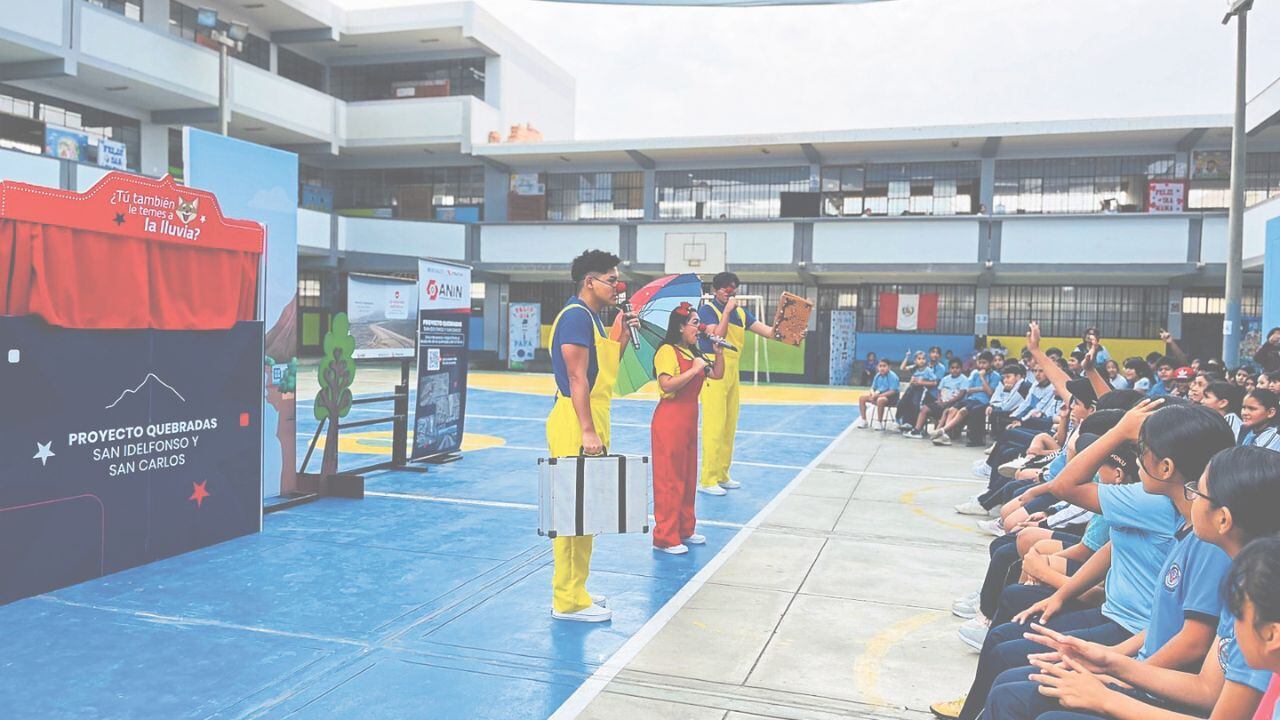 A través del arte se busca llevar el mensaje de la importancia de generar en los niños una cultura de prevención de riesgos ante emergencias.