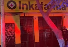 Trujillo: Delincuentes detonan artefacto explosivo en local de cadena de farmacias (VIDEO)