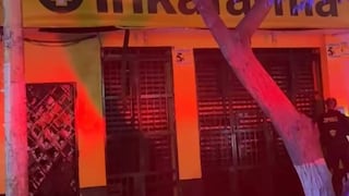 Trujillo: Delincuentes detonan artefacto explosivo en local de cadena de farmacias (VIDEO)