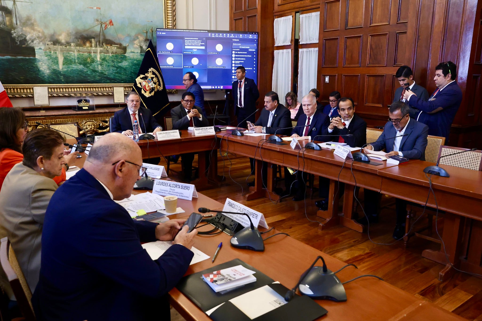 Comisión de Constitución continúa hoy debate de facultades legislativas
