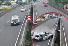 Brasil: hombre muere arrollado en viaducto tras bajarse a cerrar capó de su auto en marcha