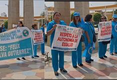 Ica: exigen la derogación del DL N°1666 y en contra de la unificación de EsSalud y el Minsa