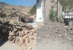 Nuevo sismo deja viviendas colapsadas y decenas de inmuebles afectados en Junín