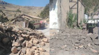Nuevo sismo deja viviendas colapsadas y decenas de inmuebles afectados en Junín