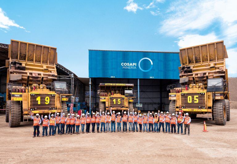 Cosapi Minería ha sido contratada por Southern Perú para ejecutar el desbroce del tajo La Tapada. Foto: Difusión.
