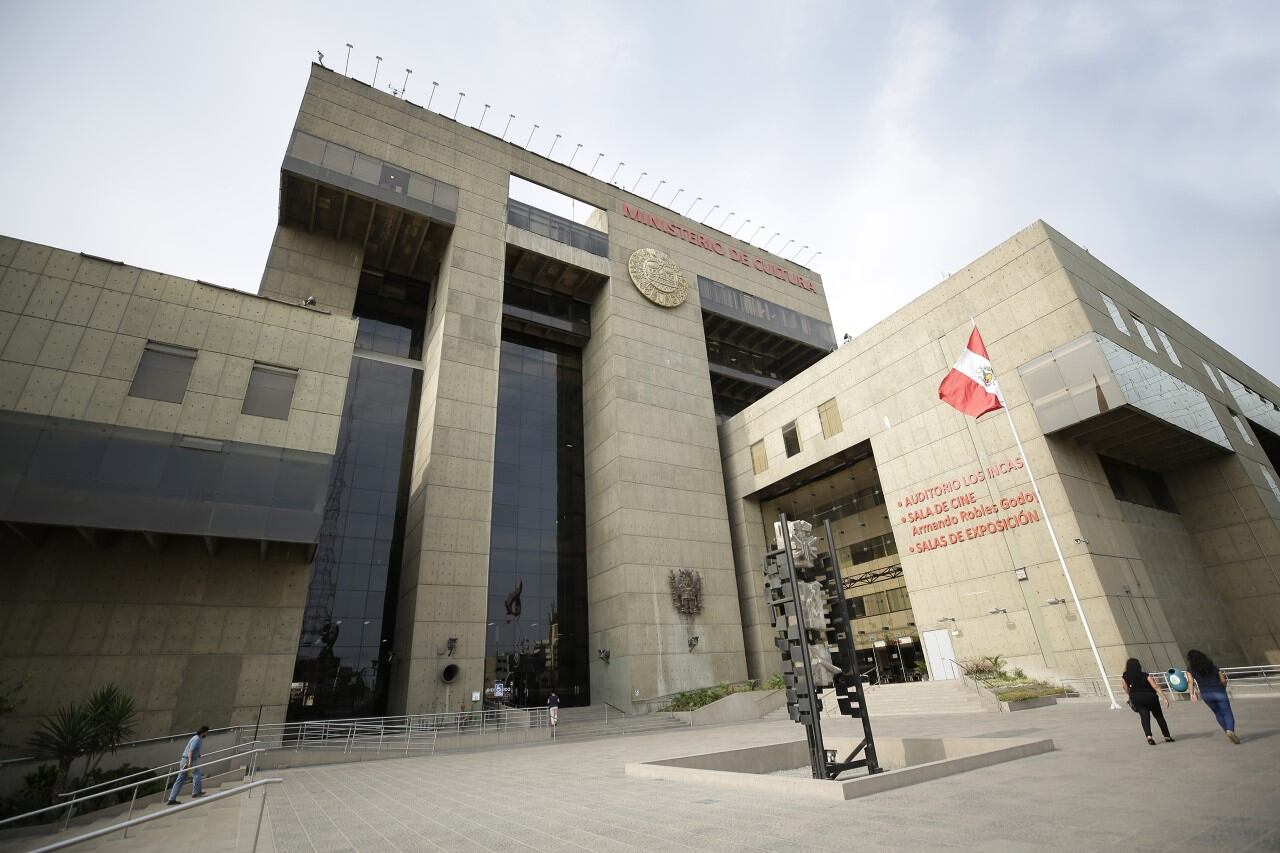 Ministerio de Cultura. (Foto: Archivo)