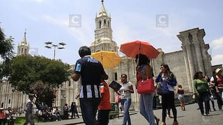 Senamhi alerta por aumento de temperatura y radiación UV en la región Arequipa