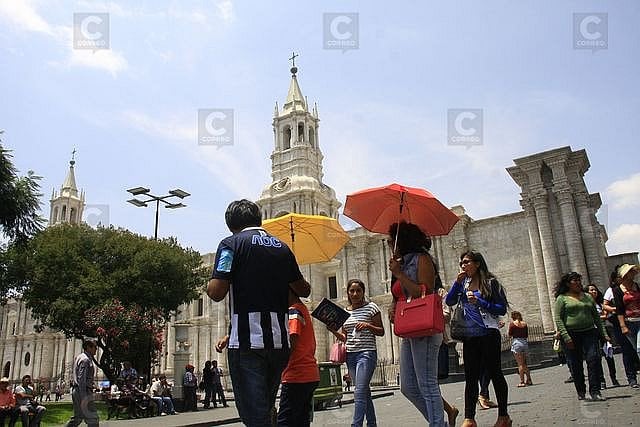 Alerta naranja en Arequipa por aumento de temperatura y radiación (Foto: GEC)