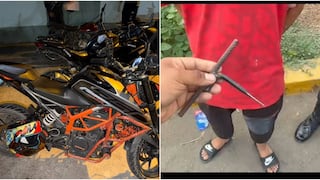 Ica: violentó chapa de contacto de motocicleta estacionada y se la estaba robando