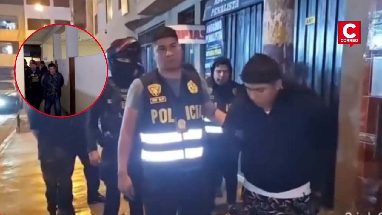 PNP captura a presunta banda criminal que cobraba cupos a transportistas de Santa Anita y Gamarra. Composición: Diario Correo.