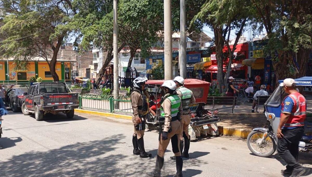 Operativo fue realizado en paraderos informales en la provincia de Sullana