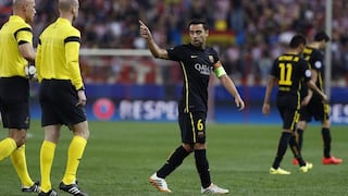 Xavi Hernández: "Merecimos por lo menos el empate"