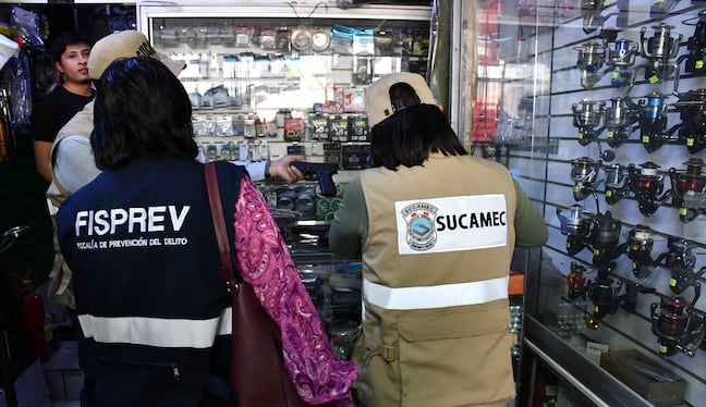 Incautan réplicas de armas de fuego y de aire comprimido en Arequipa