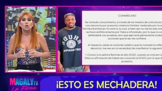 Magaly Medina critica a Jefferson Farfán tras comunicado contra Darinka Ramírez
