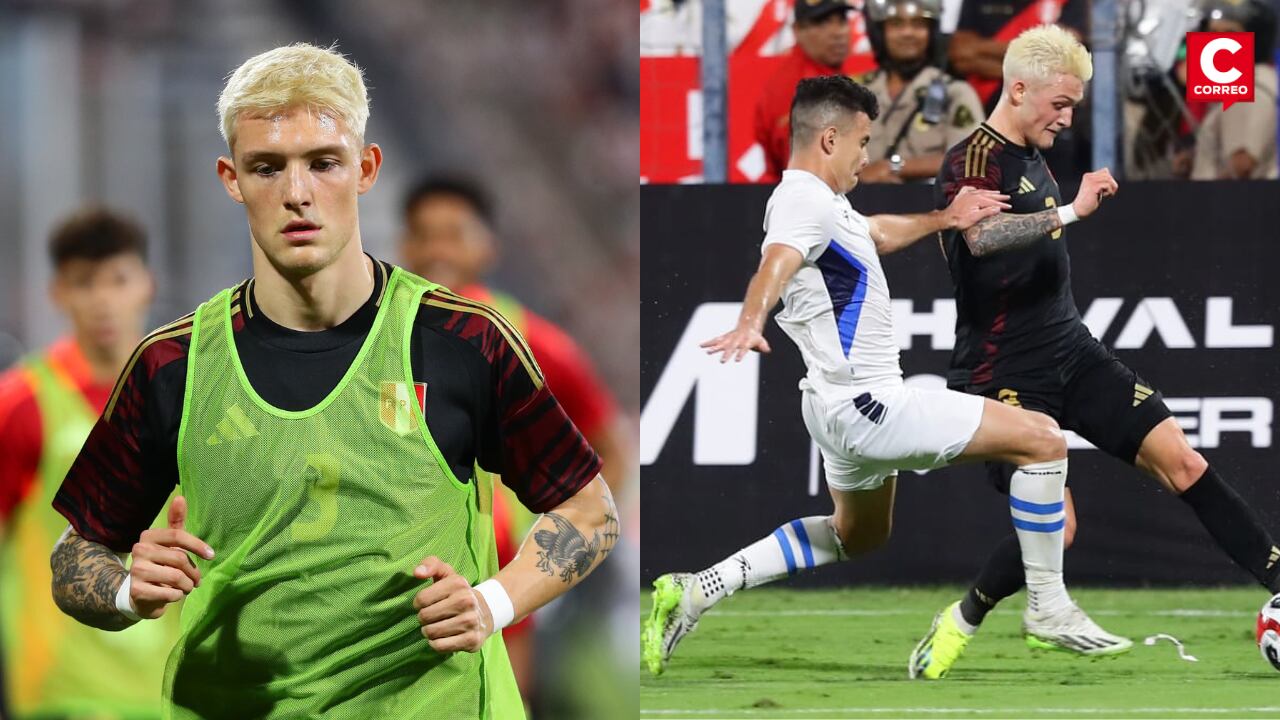 Oliver Sonne debutó con la selección peruana contra Nicaragua. FOTO: Jesús Saucedo / @photo.gec