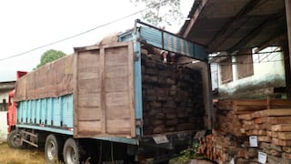 Detienen a 2 personas por transportar  18 mil pies tablares de madera ilegal