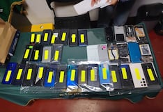 En Junín unos 50 son detenidos e incautan celulares por más de S/80 mil