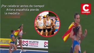 España: atleta celebra antes de tiempo y pierde la carrera cerca de la meta (VIDEO)