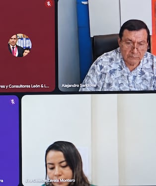 Audiencia en la Unidad de Flagrancia de Piura.