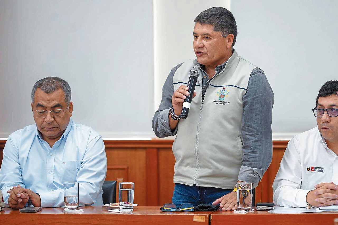 Exalcalde provincial de Arequipa, Víctor Hugo Rivera. Foto: Municipalidad Provincial de Arequipa.