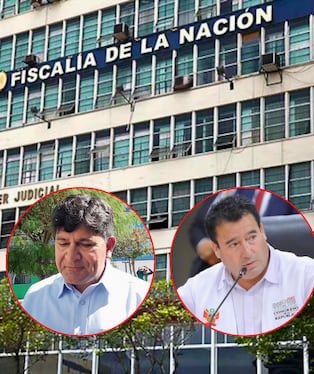 Edwin Martínez acusó al gobernador de Arequipa de encubrir a Vladimir Cerrón; sin embargo, la Fiscalía no encontró elementos y archivó el caso. Foto: Composición GEC.