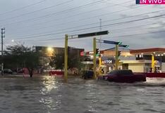 Lluvias en Piura exponen fallas en el drenaje y dejan calles anegadas