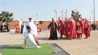 La Libertad: Más de 130 actores participaron en escenificación de Vía Crucis en El Milagro