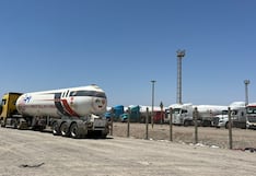 Crisis por el GNV: cisternas forman largas colas para abastecerse del Gas Natural Vehicular en Paracas