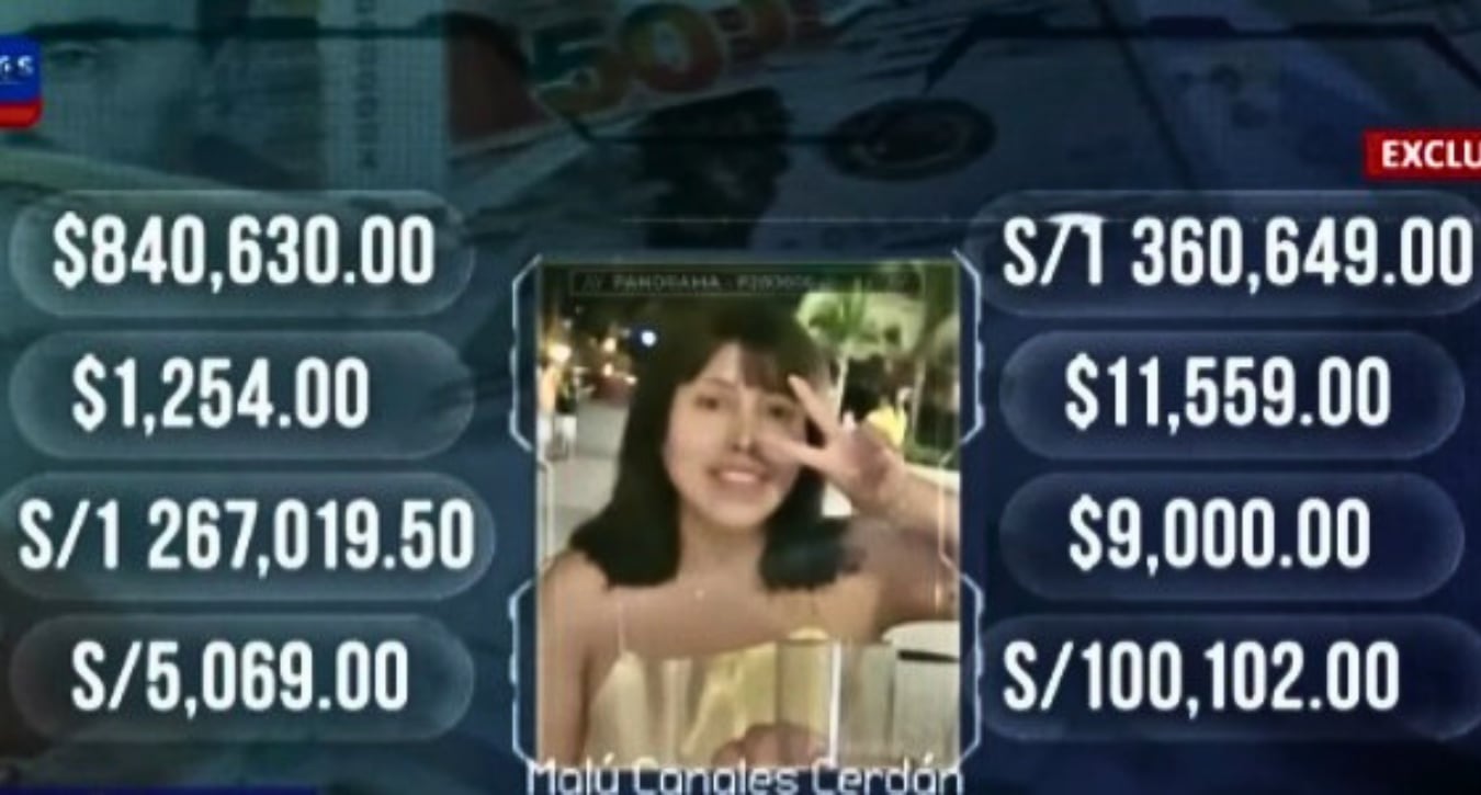 “Malú”, la analista que robó S/6.5 millones de su propio banco con 455 transferencias. Foto: Captura video.