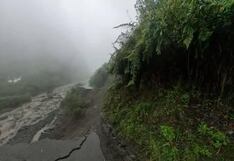 Puno: Localidades de Sandia aislados tras el derrumbe de plataforma de carretera en varios tramos