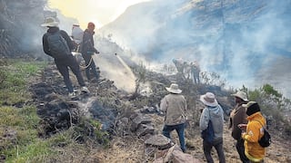 La Libertad: Incendio forestal afecta santuario de Calipuy