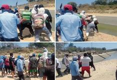 Agricultores se enfrentan a la Policía por el agua en Piura