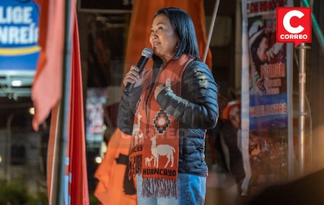 Keiko Fujimori promete vías para regiones del centro del país (FOTOS)