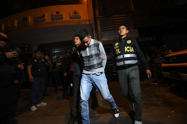 En operativo policial detienen a cómplices de delincuente Maldito Cris. Foto: César Grados/GEC
