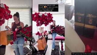 Melissa Klug fue sorprendida por su novio Jesús Barco con hermoso regalo por su cumpleaños (VIDEO)