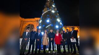 Caja Arequipa ilumina la Navidad con árbol sostenible